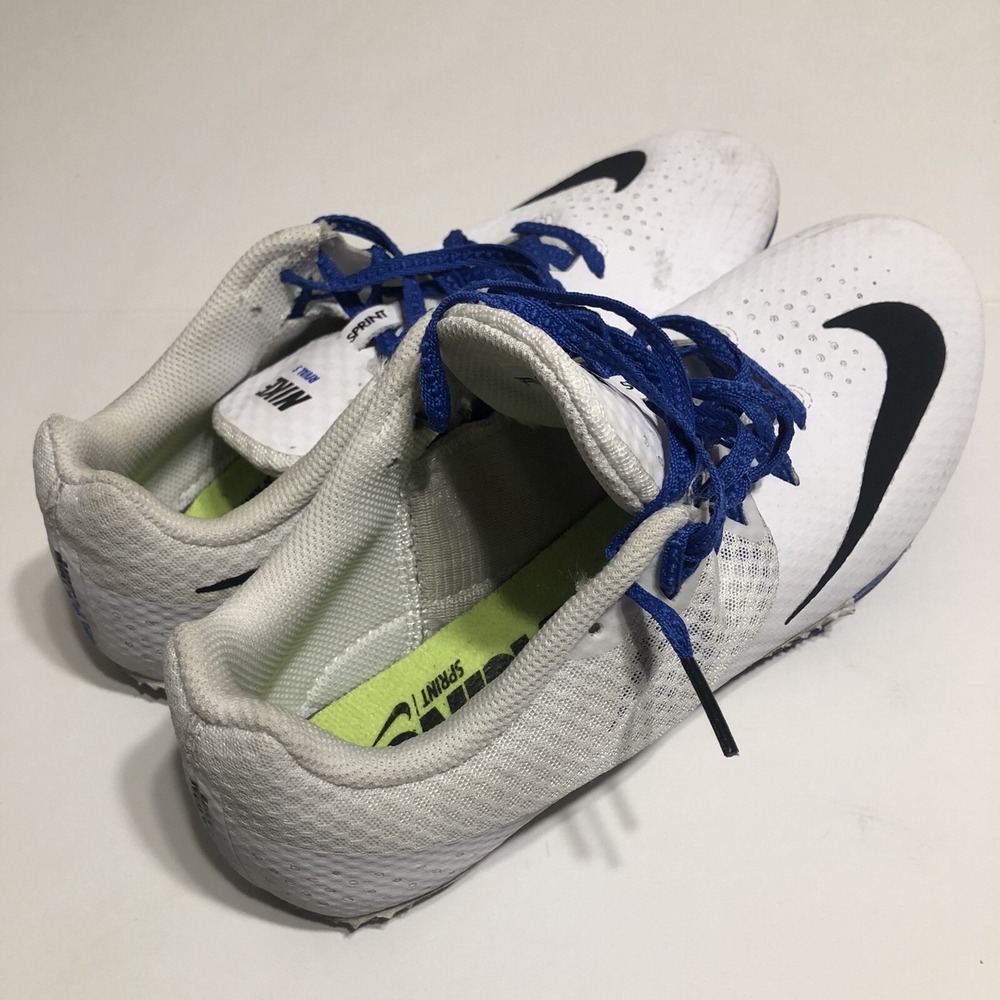 Nike Rival S Racing Sprint Hard Cleats Key Included Size 9 White - Picture 6 of 12